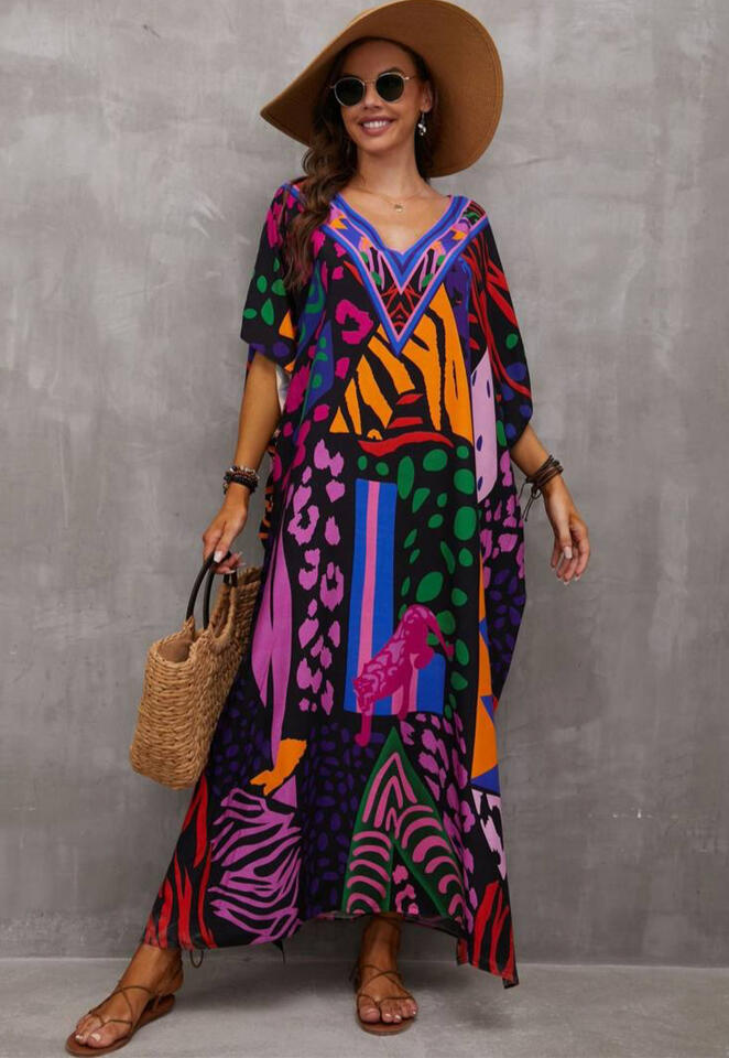 Colorful Bohemian Kaftan